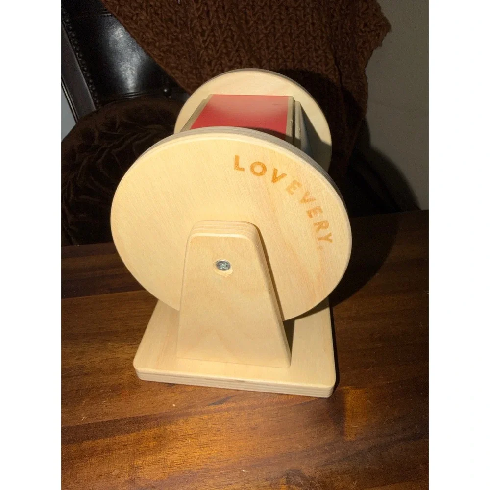 Lovevery Montessori Baby Toy Bundle Spinning Rainbow Magic Tissue Box Doll Set